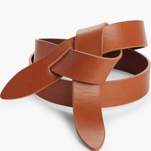 Isabel Marant Lecce knotted belt in leather Size M
